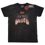 KISS: Unisex T-Shirt/Destroyer (Wash Collection) (X-Large)