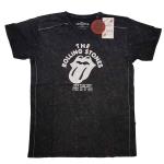The Rolling Stones: Unisex T-Shirt/NYC `75 (Wash Collection) (Large)