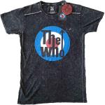 The Who: Unisex T-Shirt/Target Logo (Wash Collection) (Large)