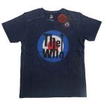 The Who: Unisex T-Shirt/Target Logo (Wash Collection) (X-Large)