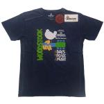 Woodstock: Unisex T-Shirt/Poster (Wash Collection) (X-Large)