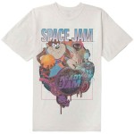 Space Jam: Unisex T-Shirt/SJ2: Ready 2 Jam (White) (Small)