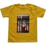 Jimi Hendrix: Kids T-Shirt/Peace Flag (7-8 Years)