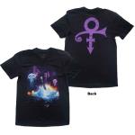 Prince: Unisex T-Shirt/Lotus Flower (Back Print) (Medium)
