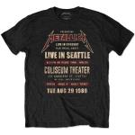Metallica: Unisex T-Shirt/Seattle `89 (Eco-Friendly) (Large)