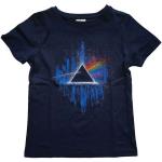 Pink Floyd: Kids T-Shirt/Dark Side of the Moon Blue Splatter (9-10 Years)