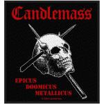 Candlemass: Standard Woven Patch/Epicus Doomicus Metallicus