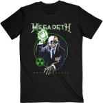 Megadeth: Unisex T-Shirt/Vic Target Rust In Peace Anniversary (Medium)