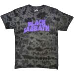 Black Sabbath: Unisex T-Shirt/Wavy Logo (Wash Collection) (Medium)