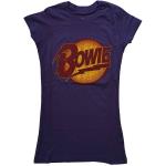 David Bowie: Ladies T-Shirt/Vintage Diamond Dogs Logo (Medium)