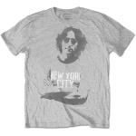 John Lennon: Unisex T-Shirt/NYC (Small)