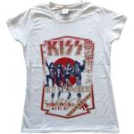 KISS: Ladies T-Shirt/Destroyer Tour `78 (Medium)