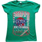 KISS: Ladies T-Shirt/Destroyer Tour `78 (Medium)