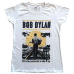 Bob Dylan: Ladies T-Shirt/Slow Train (Large)