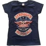 Aerosmith: Ladies T-Shirt/Boston Pride (X-Small)