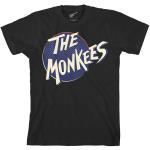 The Monkees: Unisex T-Shirt/Retro Dot Logo (Medium)