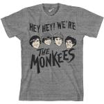 The Monkees: Unisex T-Shirt/Hey Hey! (Large)