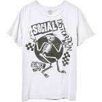 Social Distortion: Unisex T-Shirt/Speakeasy Checkerboard (Large)