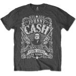 Johnny Cash: Unisex T-Shirt/Don`t take your guns to town (Large)