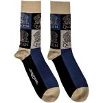 Queen: Unisex Ankle Socks/Crest Blocks (UK Size 7 - 11)