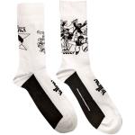 The Beatles: Unisex Ankle Socks/Good V Evil (UK Size 7 - 11)
