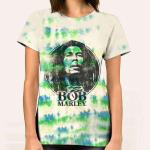 Bob Marley: Unisex T-Shirt/Black & White Logo (Wash Collection) (XX-Large)