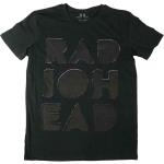 Radiohead: Unisex T-Shirt/Note Pad (Debossed) (Medium)