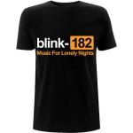 Blink-182: Unisex T-Shirt/Lonely Nights (Medium)