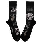 The Rolling Stones: Unisex Ankle Socks/Mono Logos (UK Size 7 - 11)