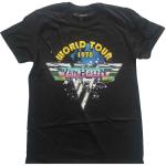 Van Halen: Unisex T-Shirt/World Tour `78 Full Colour (Large)