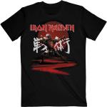 Iron Maiden: Unisex T-Shirt/Senjutsu Eddie Archer Kanji (Large)