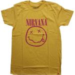 Nirvana: Unisex T-Shirt/Pink Happy Face (XX-Large)