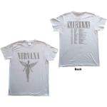 Nirvana: Unisex T-Shirt/In Utero Tour (Back Print) (X-Large)