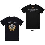 Motörhead: Unisex T-Shirt/Everything Louder Forever (Back Print) (Small)