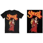 Ghost: Unisex T-Shirt/Greetings From Papa Noel (Large)