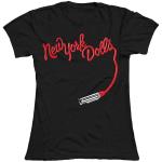 New York Dolls: Ladies T-Shirt/Lipstick Logo (Large)