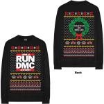 Run DMC: Unisex Sweatshirt/Holiday (Back Print) (Small)