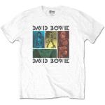David Bowie: Unisex T-Shirt/Mick Rock Photo Collage (XX-Large)