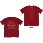 David Bowie: Unisex T-Shirt/Pheonix Festival (Back Print) (Small)