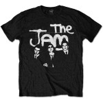 The Jam: Unisex T-Shirt/B&W Group Shot (Black) (Medium)