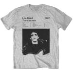 Lou Reed: Unisex T-Shirt/Transformer Track List (Small)