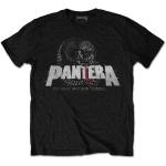 Pantera: Unisex T-Shirt/Snake Logo (Large)