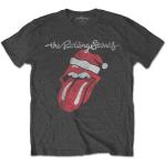The Rolling Stones: Unisex T-Shirt/Santa Lick (Medium)