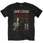 John Lennon: Unisex T-Shirt/NYC `72 (Eco-Friendly) (X-Large)