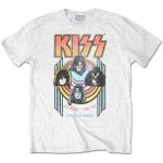 KISS: Unisex T-Shirt/World Wide (Large)