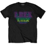 T-Rex: Unisex T-Shirt/Stacked Logo (Small)