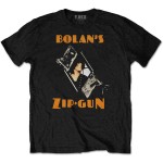 T-Rex: Unisex T-Shirt/Zip Gun (Black) (X-Large)