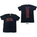 Primal Scream: Unisex T-Shirt/Maximum RnR (Back Print) (Ex-Tour) (X-Small)