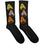 Aaliyah: Unisex Ankle Socks/Tricolour Logo (UK Size 7 - 11)