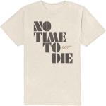 James Bond 007: Unisex T-Shirt/No Time to Die (Large)